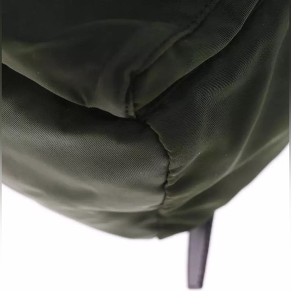 PRADA Backpack Nylon Khaki Auth 65011 - Picture 12 of 17